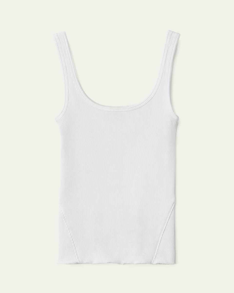 The Essential Rib Scoop-Neck Tank